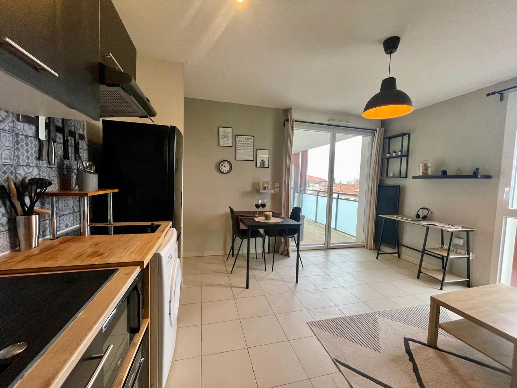 Le Colorado - Appartement Proche Airbus Colomiers Bagian luar foto